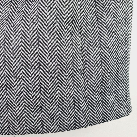 Michael Kors A-line Herringbone Print Skirt Sz L - Picture 7 of 8